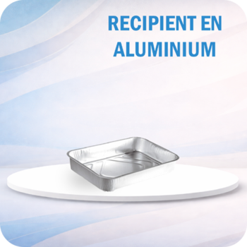 RECIPIENT EN ALUMINIUM